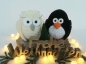 Preview: Weihnachtsparade 1 - Pinguin & Eule (DE/EN)