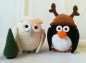 Preview: Weihnachtsparade 1 - Pinguin & Eule (DE/EN)