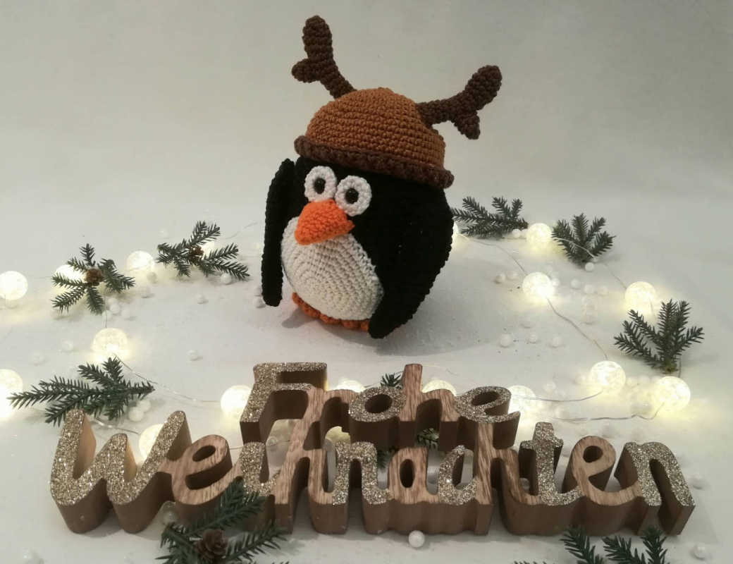 Weihnachtsparade 1 - Pinguin & Eule (DE/EN)