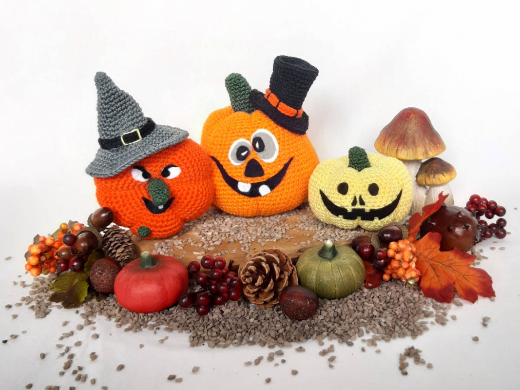 Halloween Kürbisse (DE/EN/NL)
