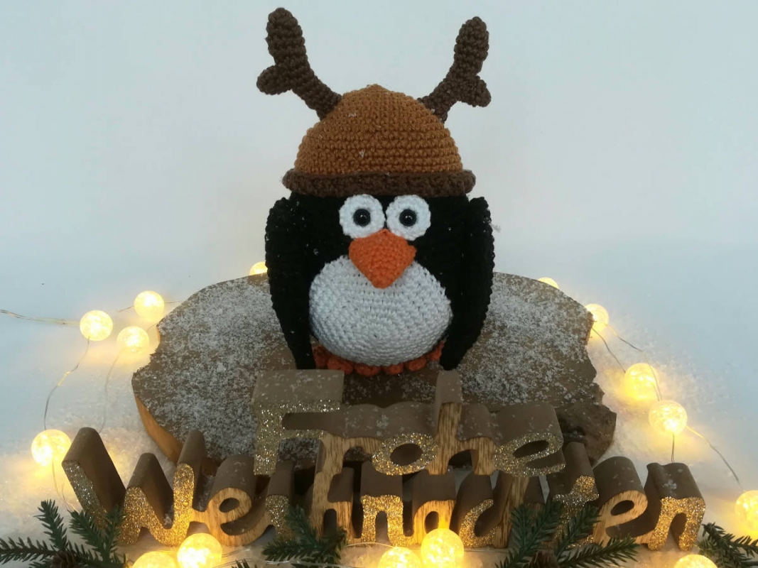 Weihnachtsparade 1 - Pinguin & Eule (DE/EN)