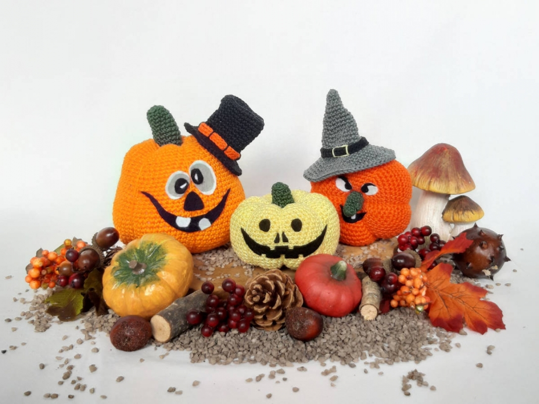 Halloween Kürbisse (DE/EN/NL)
