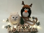 Weihnachtsparade 1 - Pinguin & Eule (DE/EN)