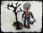 Zombie Waldemar mit Baum und Rabe (DE/EN)